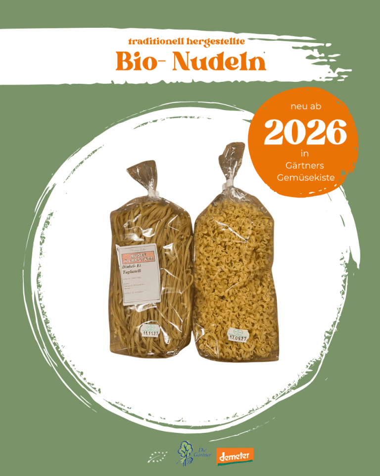 Produktbild von Nudeln aus der Nudelwerkstadt in Riedlingen. Verf&uuml;gbar ab 2026